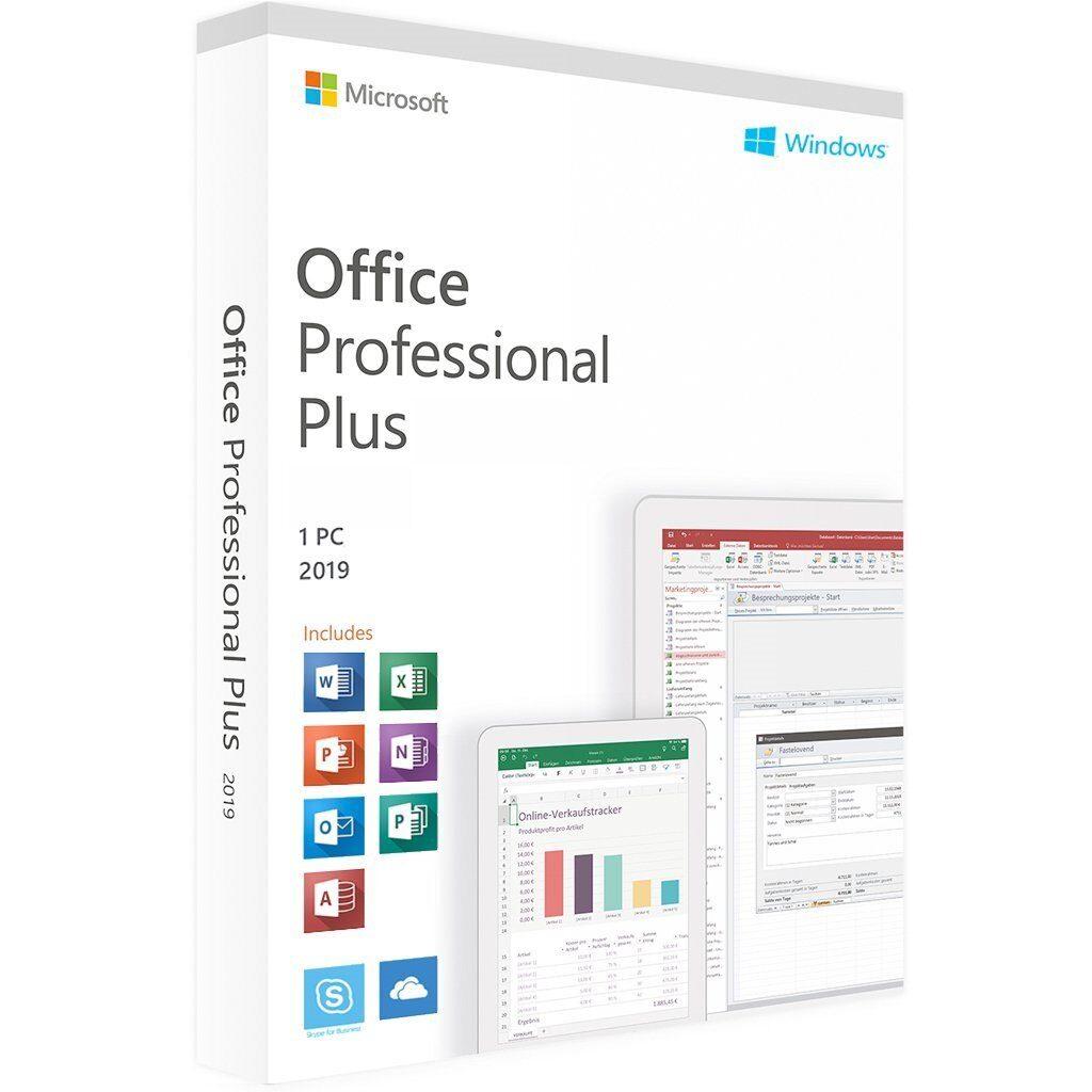 Microsoft Office 2019 Professional Plus For Windows PC - MICROSOFT