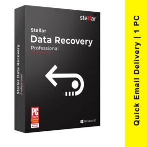 Stellar Data Recovery Professional for 1 Windows PC