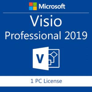 Visio Professional 2019 License Key for 1 PC