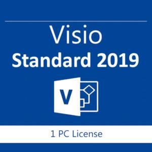 Visio Standard 2019 License Key for 1 PC
