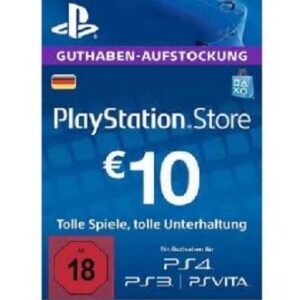 Playstation Network Card 10€ Germany