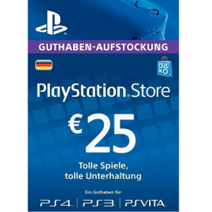 Playstation Network Card 25€ Germany