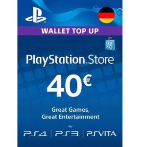 Playstation Network Card 40€ Germany