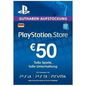 Playstation Network Card 50€ Germany