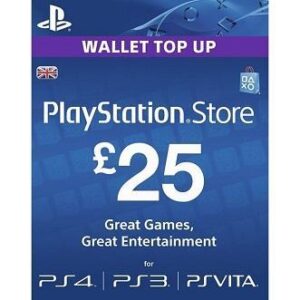 PSN 25 GBP UK