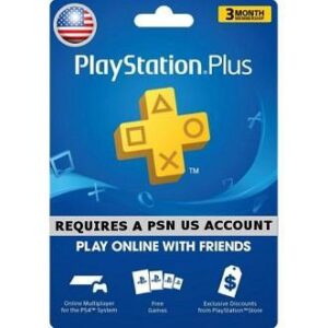 PSN 3 Months USA