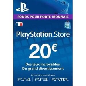 PSN card 20€ FR