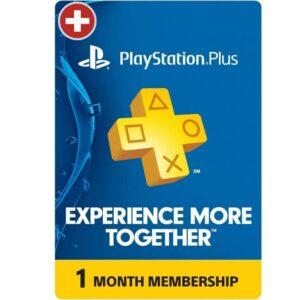 PSN PLUS Switzerland 1 month