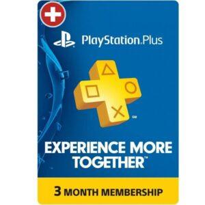 PSN PLUS Switzerland 3 month