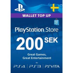 PSN Sweden 200 SEK