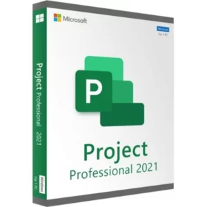 Microsoft Office 2021 Project Professionnel