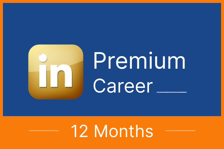 LinkedIn Premium Career - 12 Months Subscription Key