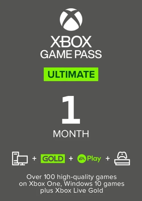 Xbox Game Pass Ultimate - 1 Month EU XBOX One / Series X|S / Windows 10 CD Key (NON-STACKABLE)