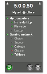 Laptop showing a VPN shield icon, searching for a free NordVPN account