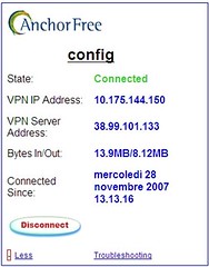 Person searching for a free vpn premium account on a laptop